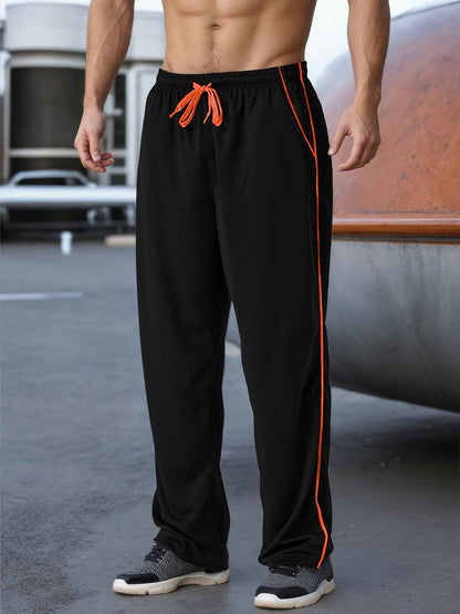 Men's Loose Sports Jogging Pants Gym Workout Casual Pants