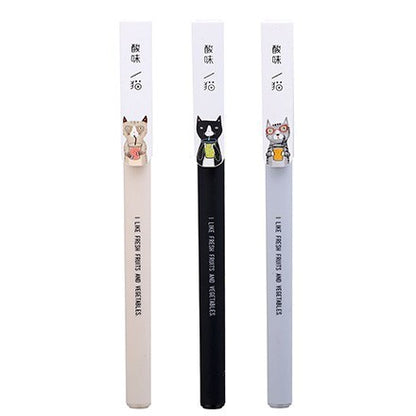 Black Gel Pen Full Needle Tube Water Pen Signature Pen Gel Pen - DropOnline.co