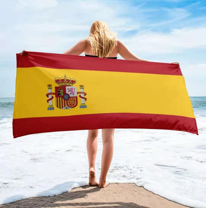 Striped Nordic INS wind beach towel