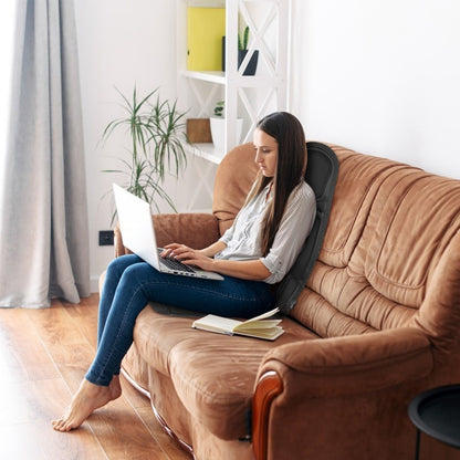 1Pc Back Massager Cushion Electric Massage Car Seat Cushion Chair Pad With Heating Function 8 Vibration Modes 3 Intensity Levels Fedex Shipping - DropOnline.co