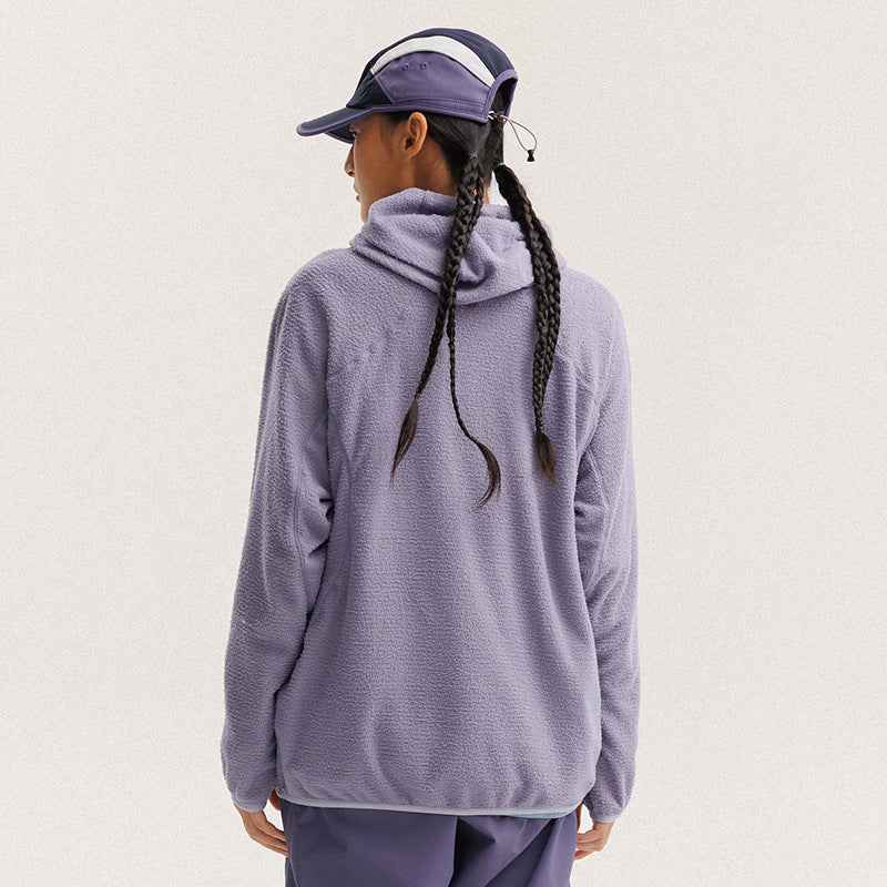 Ultra-lightweight Dynamic Constant Temperature Windproof And Water-resistant Cloud Fleece Mountain Running Jacket