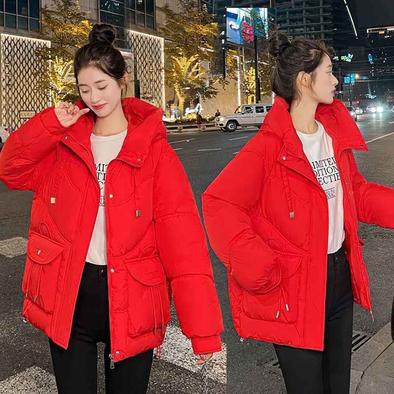 European Bread Short Down Cotton Clothing Cotton Coat Women's