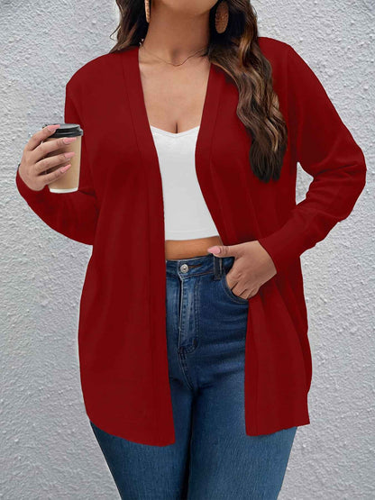 Solid Color Cardigan Women Elegant Simple Versatile Coat