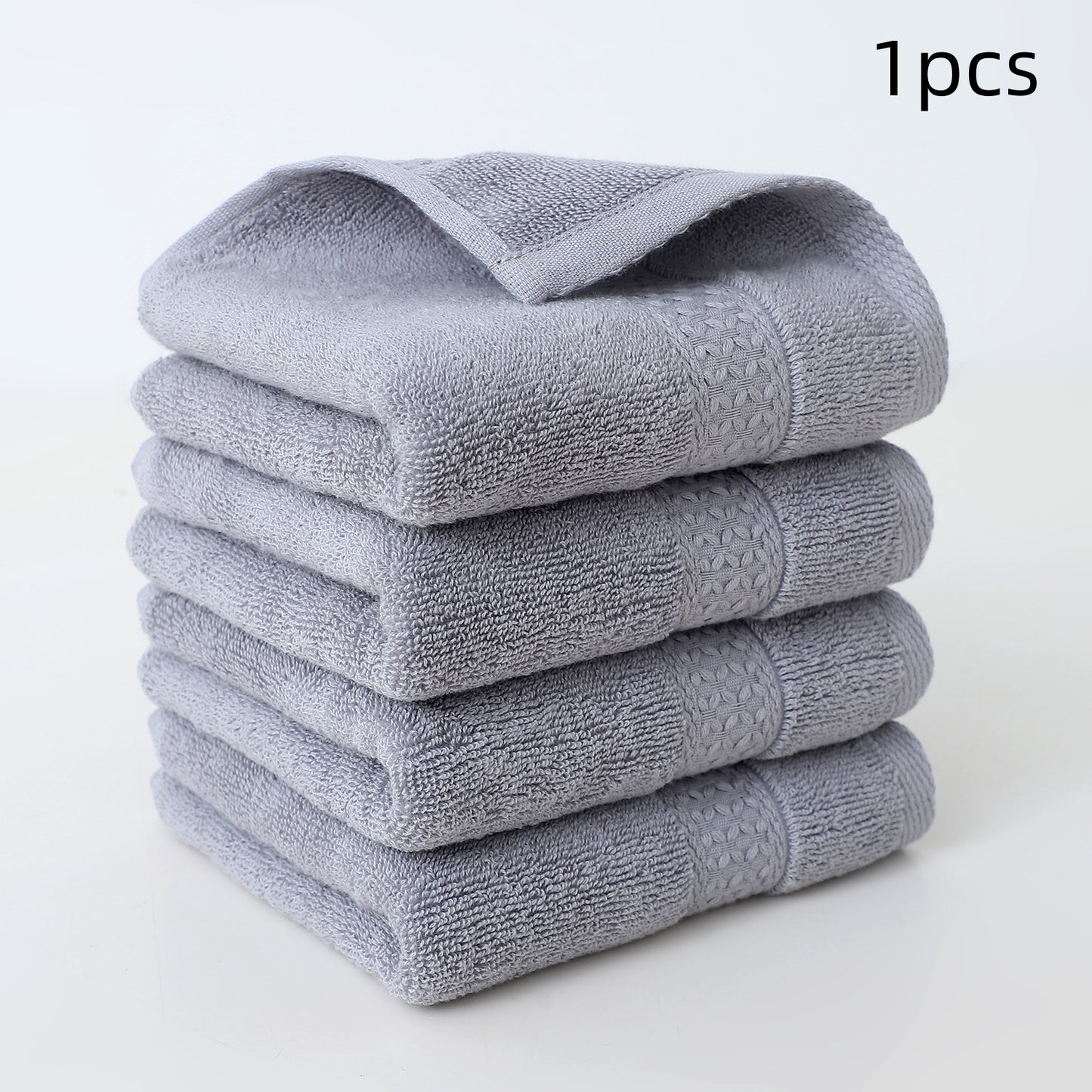 Plain Pure Cotton Hand Towel Household Face Towel Soft And Absorbent