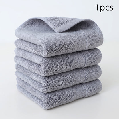 Plain Pure Cotton Hand Towel Household Face Towel Soft And Absorbent