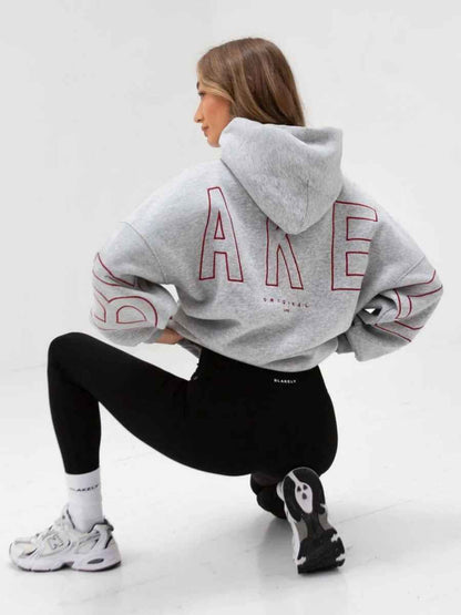 Thickened All-matching Long Sleeve Loose Hooded Hip-hop Pullover
