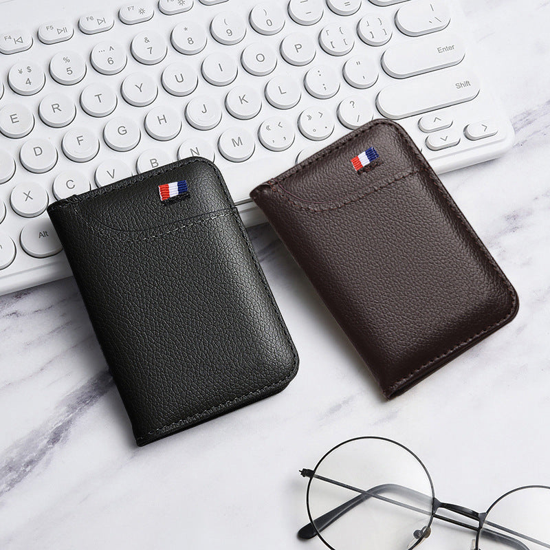 Men's Multi-Functional Card Holder Wallet - Portable Multi-Slot Design