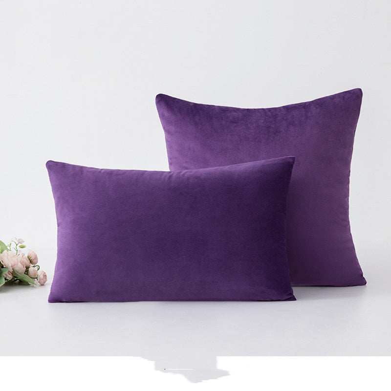 Cushion Nordic Pillow Core Waist Velvet Ins
