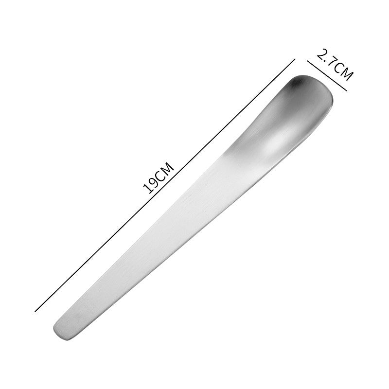 Stainless Steel Coffee Spoon - Golden Dessert & Ice Cream Spoon