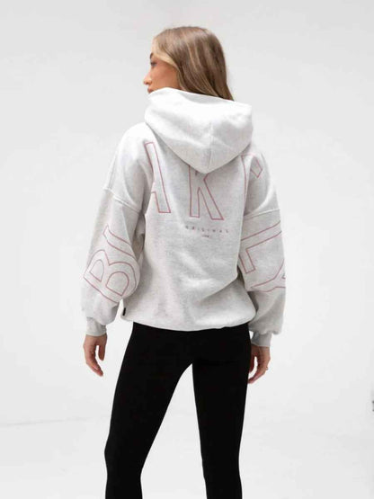 Thickened All-matching Long Sleeve Loose Hooded Hip-hop Pullover