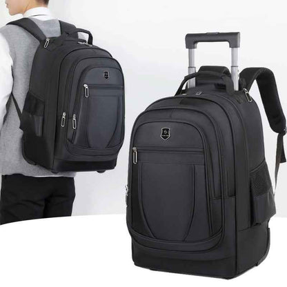 Large Capacity Drawbar Oxford Cloth Backpack