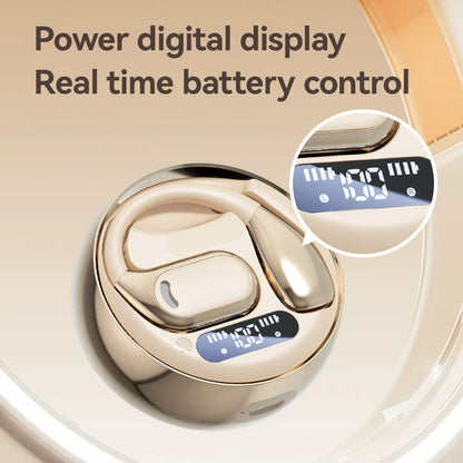 Fall Open - Ear Weireless Earphone, Lightweight Earphone With Charging Case, Noice Cancelling Bluetooth - CompatibleStereo Earbuds For Sports, Gaming, Calling, Busines - DropOnline.co