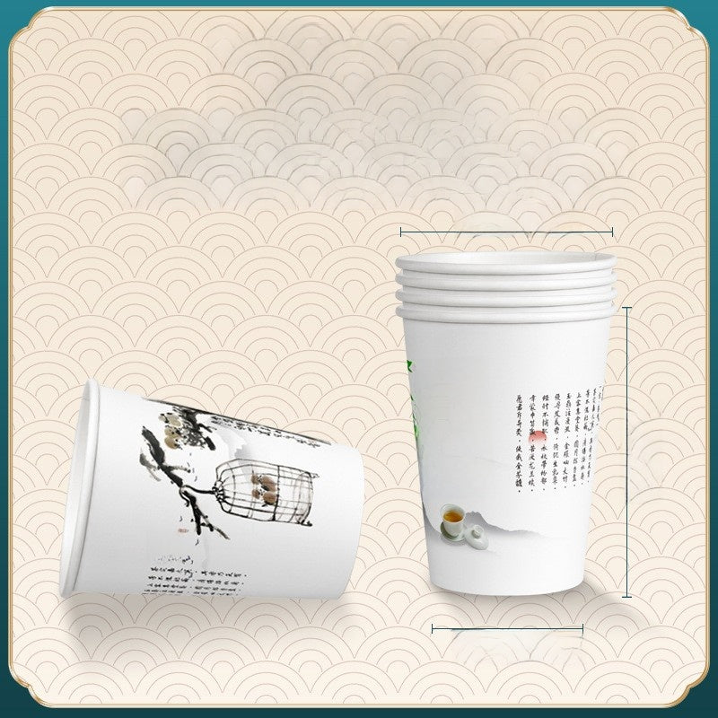 Heavy-Duty Disposable Cups - Extra Thick Durable 250ml Bulk Pack