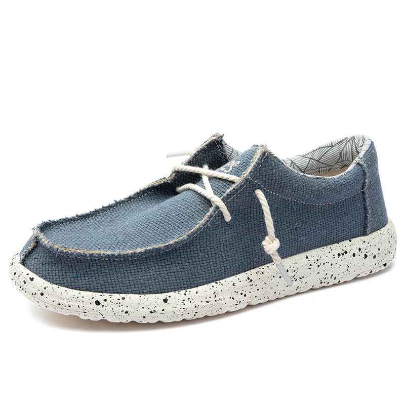 Plus-size Men's Loafer Canvas Casual Shoes