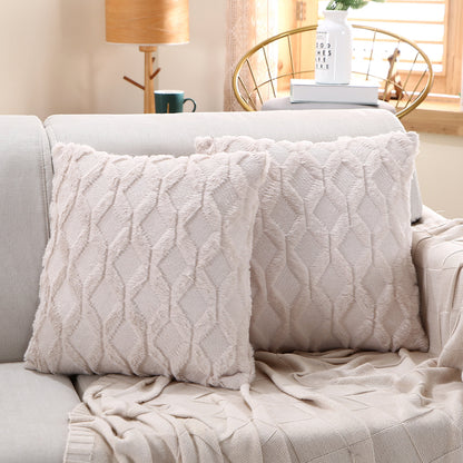 18"x18" Throw Pillow FULL set of cover and insert  Wide Variety of Colors reversable