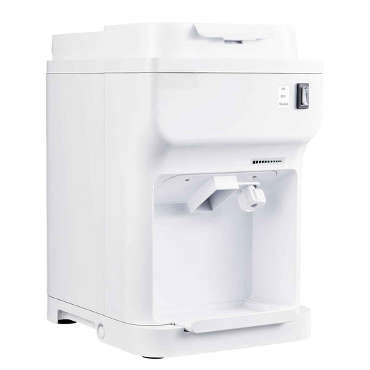 Commercial Ice Shaver 220LBS/H Electric Snow Cone Maker Ice Crusher White