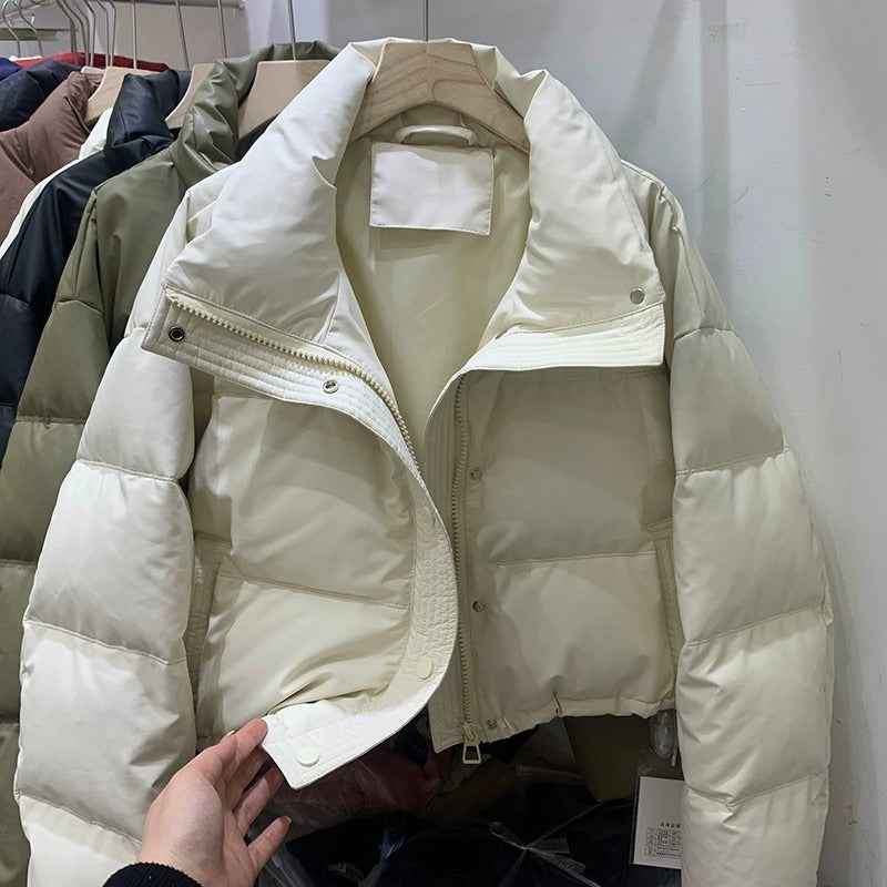 Men's Fashionable Padded Short Cotton Jacket