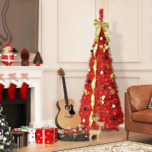 6ft Christmas Tree - Classic Holiday Decoration