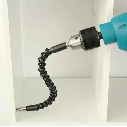 Universal Socket Wrench Self-adjusting Socket Suitable For Standard Ratchet Wrench Electric Drill Adapter 1pc 11.6-inch Flexible Drill Bit Extension Shaft With Drill Bit Set, Complete Set Of Screw Hea