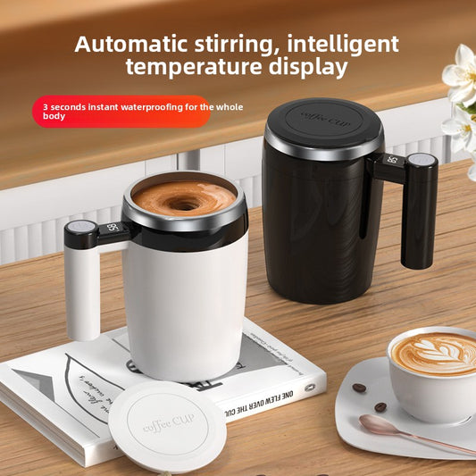 Rechargeable Automatic Coffee Mixing Cup