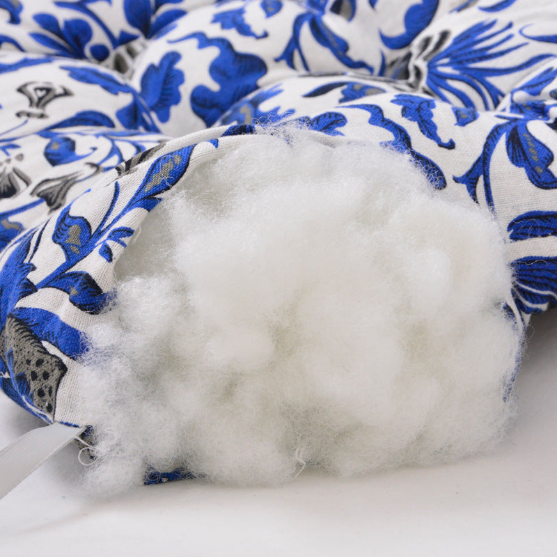 Japanese Style Cotton And Linen Thickened Home Cushion