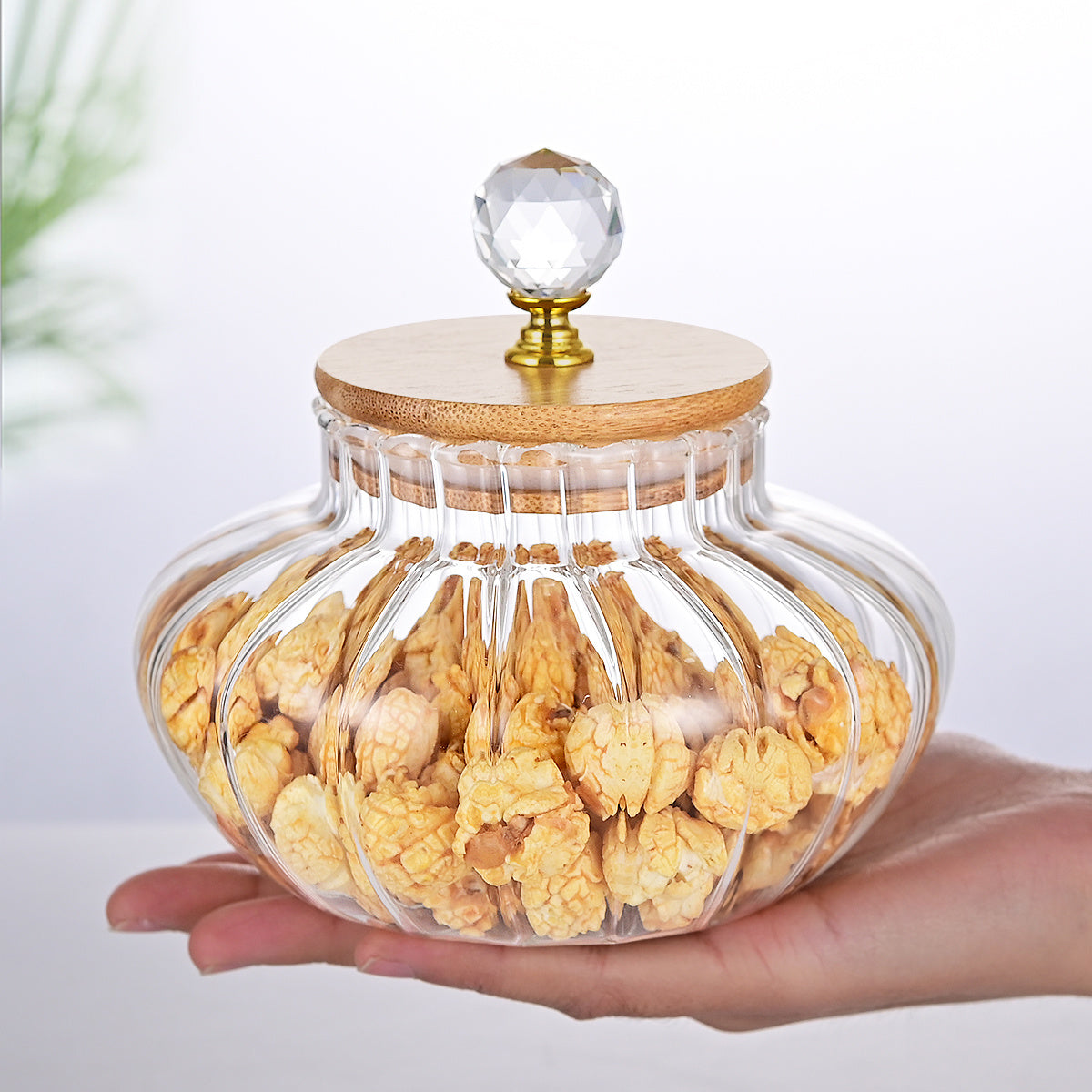 Borosilicate Glass Storage Jar - Sealed Coffee & Kitchen Container