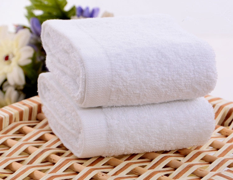 Pure Cotton Kindergarten White Square Towel