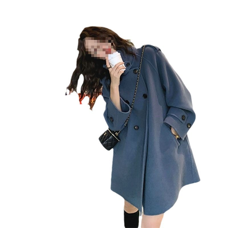 Women's Wool Cape Coat