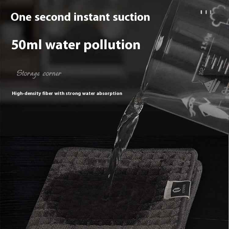 Waffle Towel Microfiber Coffee Cleaning Household Towels