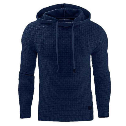 Men's Classic Hooded Sweater - Comfortable Pullover Hoodie