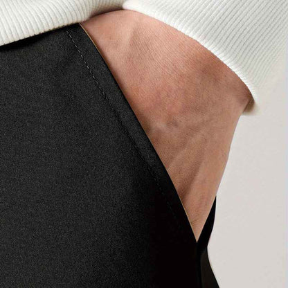 Men's Straight Ankle Tied Overalls - Wear-Resistant Casual Cargo Pants