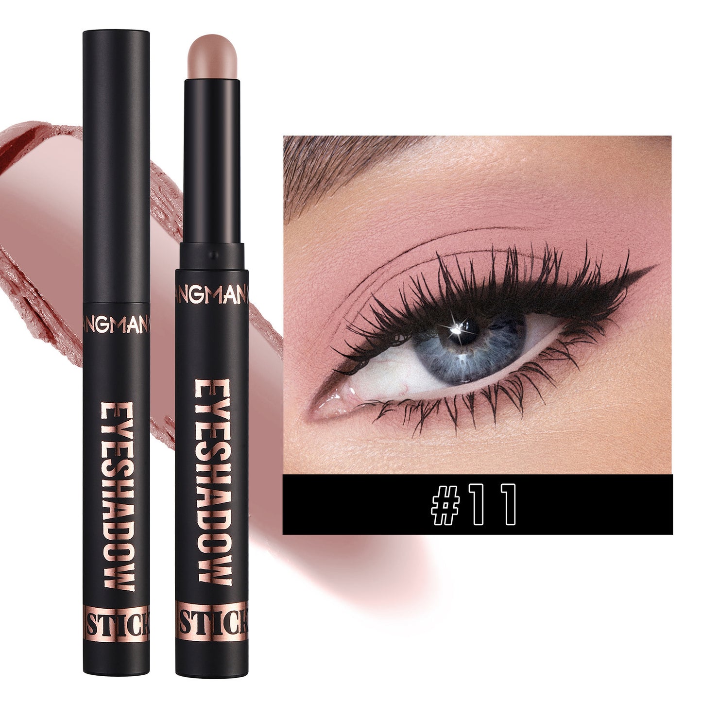 Shimmer Eyeshadow Stick - Easy-Apply Glitter Eyeshadow Stick 24 Shades Available