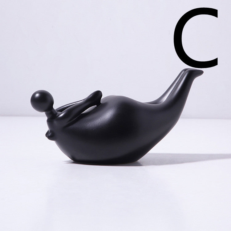 Premium Ceramic Handicraft Ornaments - Elegant Home Decoration Collection