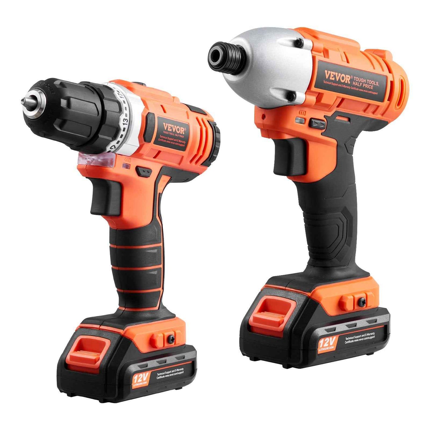Tool Combo Kit Max 12V Cordless 2-Tool Power Combo Kit With 2.0 Ah Batteries