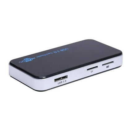 USB 3.0 Memory Card Reader Adapter 5GBPS Fit For CF  TF  SD Micro SD XD M2 MS Card - DropOnline.co