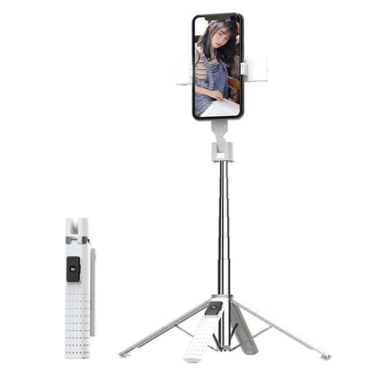 Tetrapod Mobile Phone Double Fill Light Holder Bluetooth Selfie Stick - DropOnline.co