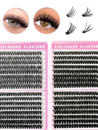 3D False Eyelashes, Multi-layered, Realistic, Soft And Comfortable, Natural Nude Makeup - DropOnline.co