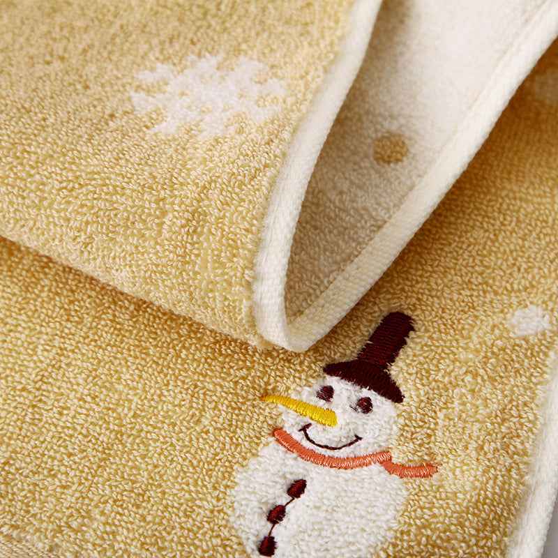 Children's Towel Home Soft Cartoon Face Towel Pure Cotton