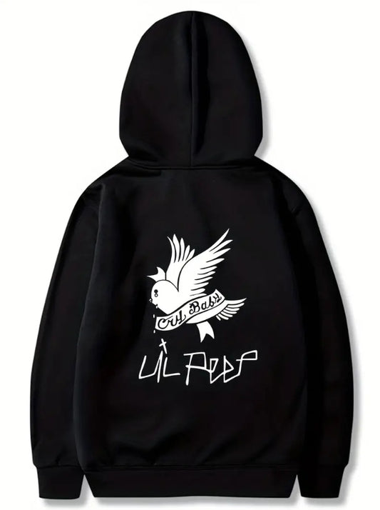 Unisex European Street Trendy Hoodie - Urban Fashion Pullover