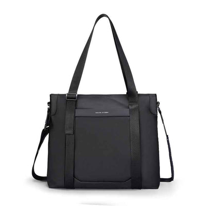 Men's Large Capacity Layered Shoulder Messenger Bag