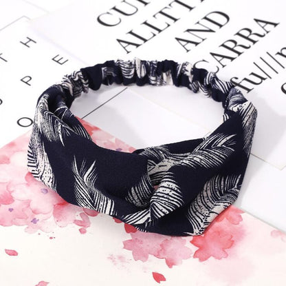 Women's Retro Style Printed Headband - DropOnline.co