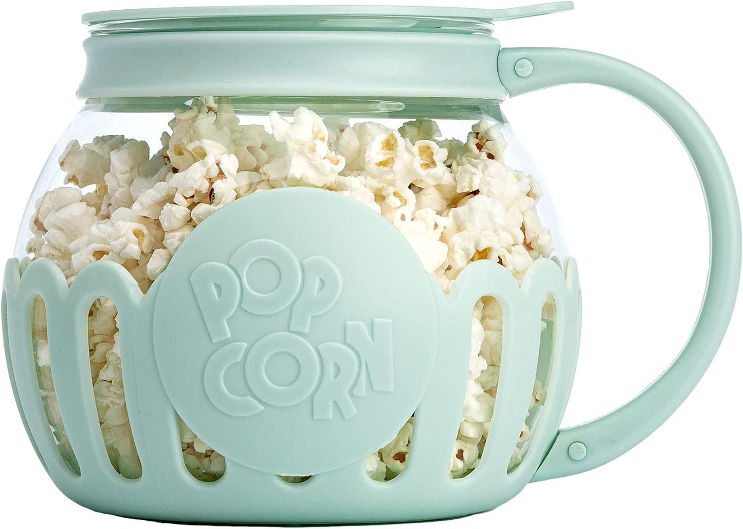 Glass Microwave Popcorn Popper