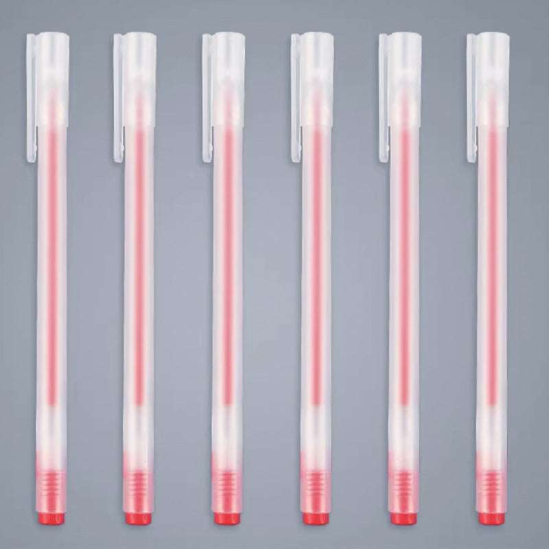 Gel Pens Set - 0.5mm Fine Tip Black Red Blue Ink Pens