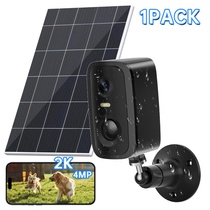 Low Power Security Camera CL30 Outdoor Security Cameras Motion Detected Easy To Set Up Wireless Battery Camera With Solar Panel - DropOnline.co