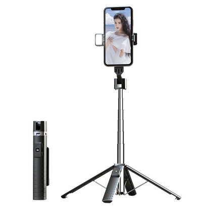 Tetrapod Mobile Phone Double Fill Light Holder Bluetooth Selfie Stick - DropOnline.co