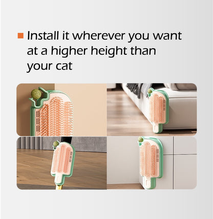 Cat Self Grooming Brush, Popsicle-Shaped, Corner Massage Comb, Cat Scratcher - DropOnline.co