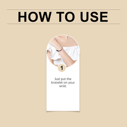 Purple Glass Bracelet, Glass Crystal Personality Fashion Decorative Clothing Accessories Hand Beaded Bracelet