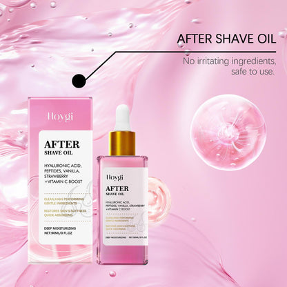 Hoij Strawberry Aftershave Oil Soothing And Moisturizing Daily Care - DropOnline.co