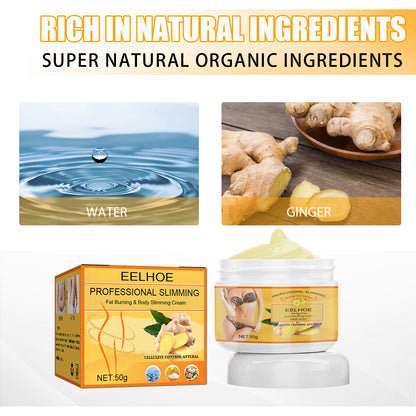 EELHOE Ginger Weight Loss Cream Slimming Fat Burning Body Weight Loss Cream - DropOnline.co