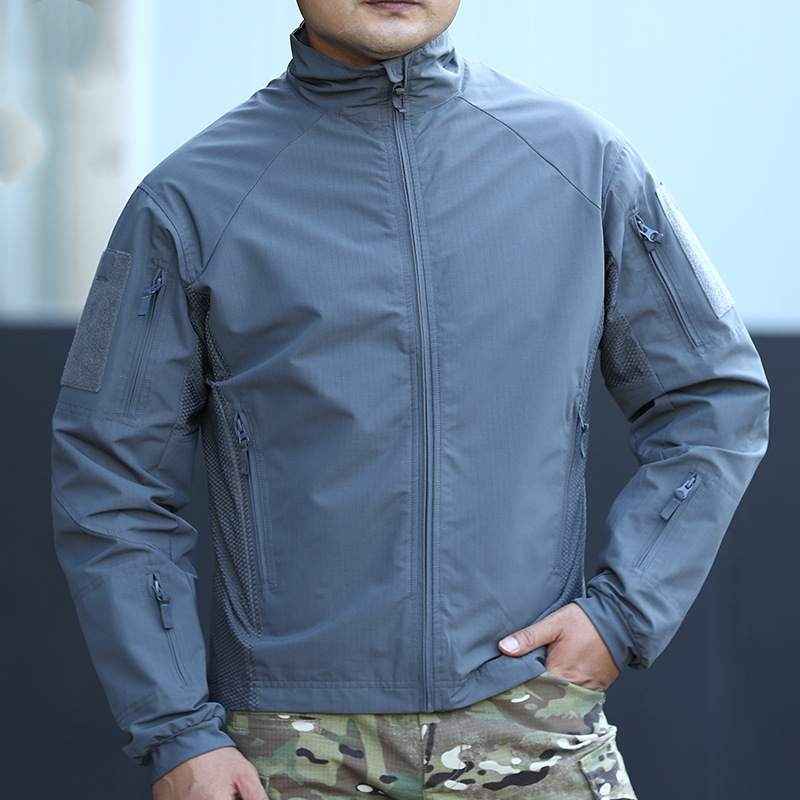 Outdoor Tactical Softshell Jacket Men's Stand Collar Jacket